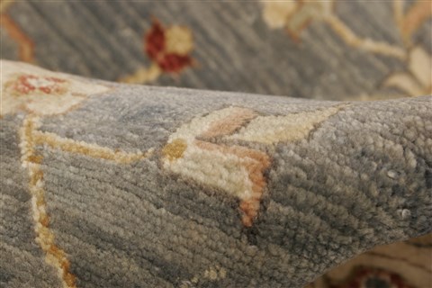 Ziegler Blue Hand Knotted 80 X 101 Area Rug 250-21577 Image 4