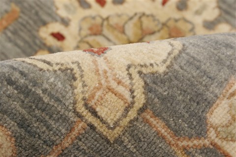 Ziegler Blue Hand Knotted 80 X 101 Area Rug 250-21577 Image 6