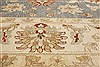 Ziegler Blue Hand Knotted 80 X 101 Area Rug 250-21577 Thumb 16