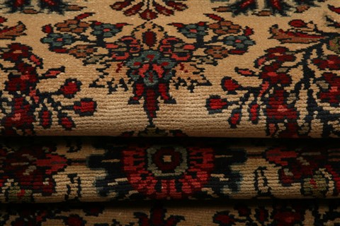 Haji Jalili Red Hand Knotted 27 X 66  Area Rug 253-21579 Image 9