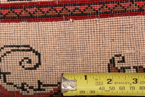 Abadeh Beige Runner Hand Knotted 26 X 410 Area Rug 100-21583 Image 13