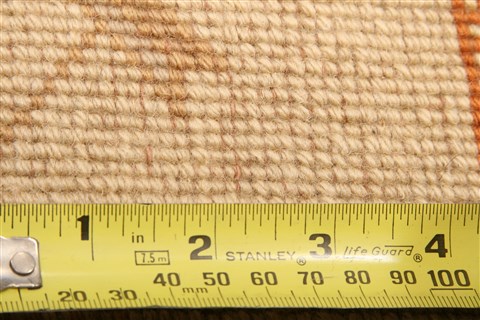 Gabbeh Brown Runner Hand Knotted 210 X 64 Area Rug 100-21584 Image 8