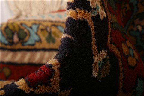 Tabriz Red Runner Hand Knotted 21 X 67  Area Rug 253-21586 Image 1