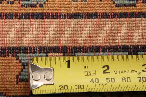 Tabriz Red Runner Hand Knotted 21 X 67  Area Rug 253-21586 Image 10