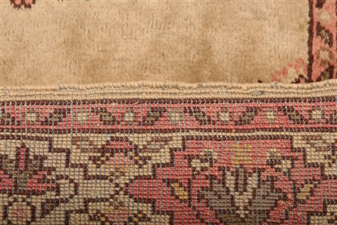 Floral Botanical Yellow Hand Knotted 28 X 57 Area Rug 100-21587 Image 18
