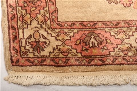 Floral Botanical Yellow Hand Knotted 28 X 57 Area Rug 100-21587 Image 20