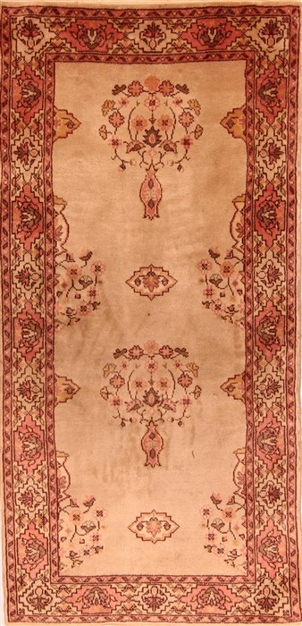Gabbeh Yellow Hand Knotted 28 X 57 Area Rug 100-21587 Image 0