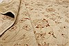 Ziegler Beige Hand Knotted 82 X 101  Area Rug 250-21590 Thumb 10