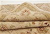 Ziegler Beige Hand Knotted 82 X 101  Area Rug 250-21590 Thumb 12