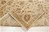 Ziegler Beige Hand Knotted 82 X 101  Area Rug 250-21590 Thumb 14