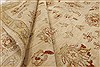 Ziegler Beige Hand Knotted 82 X 101 Area Rug 250-21590 Thumb 9