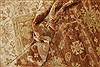 Oushak Brown Hand Knotted 86 X 102 Area Rug 250-21594 Thumb 7