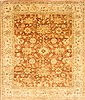 Oushak Brown Hand Knotted 86 X 102  Area Rug 250-21594 Thumb 0