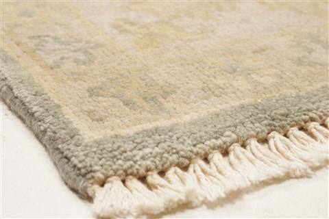 Oushak Green Hand Knotted 710 X 100  Area Rug 250-21596 Image 21