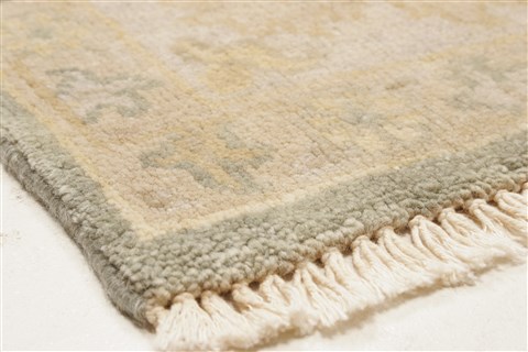 Oushak Green Hand Knotted 710 X 100  Area Rug 250-21596 Image 22