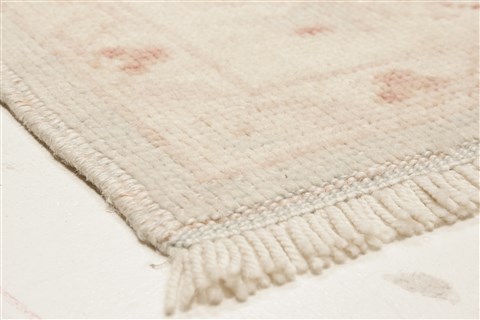 Oushak Green Hand Knotted 81 X 98 Area Rug 250-21598 Image 20