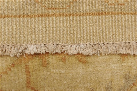 Oushak Beige Hand Knotted 81 X 910  Area Rug 250-21600 Image 11