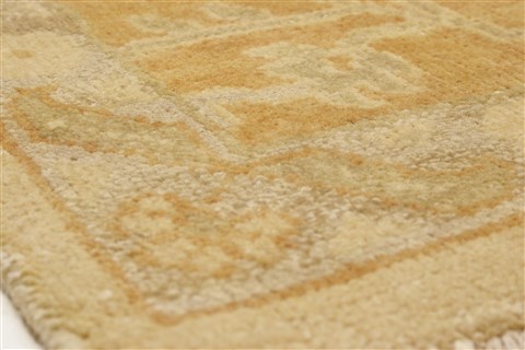Oushak Beige Hand Knotted 81 X 910  Area Rug 250-21600 Image 17