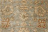 Oushak Green Hand Knotted 79 X 99  Area Rug 250-21602 Thumb 17