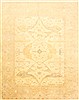 Oushak Beige Hand Knotted 80 X 101  Area Rug 250-21603 Thumb 0
