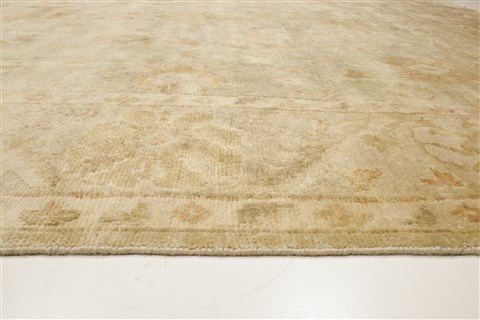 Oushak Green Hand Knotted 80 X 910 Area Rug 250-21604 Image 18