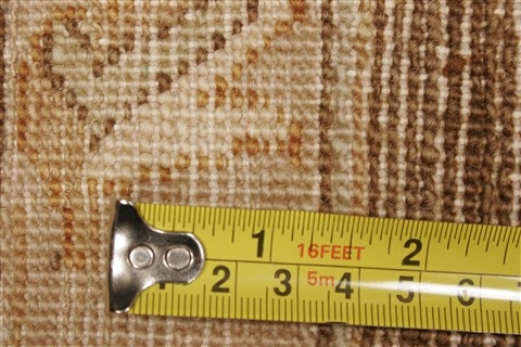 Ziegler Brown Hand Knotted 79 X 100  Area Rug 250-21611 Image 13