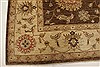 Ziegler Brown Hand Knotted 79 X 100  Area Rug 250-21611 Thumb 20