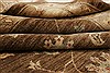 Ziegler Brown Hand Knotted 79 X 100  Area Rug 250-21611 Thumb 8