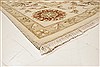 Ziegler Beige Hand Knotted 80 X 103 Area Rug 250-21616 Thumb 20