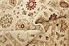 Ziegler Beige Hand Knotted 80 X 103  Area Rug 250-21616 Thumb 7