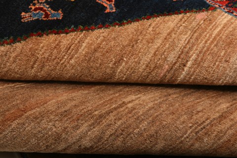 Gabbeh Yellow Hand Knotted 38 X 51 Area Rug 100-21617 Image 14