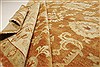 Oushak Brown Hand Knotted 80 X 102 Area Rug 250-21619 Thumb 7