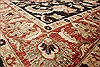 Pishavar Black Hand Knotted 80 X 103  Area Rug 250-21626 Thumb 13