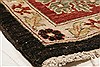 Pishavar Black Hand Knotted 80 X 103  Area Rug 250-21626 Thumb 19