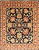 Pishavar Black Hand Knotted 80 X 103  Area Rug 250-21626 Thumb 0