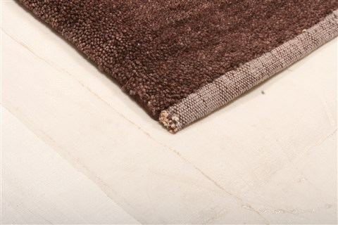 Gabbeh Brown Hand Knotted 47 X 67 Area Rug 100-21628 Image 15