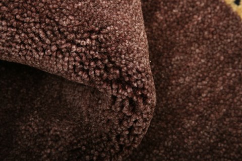 Gabbeh Brown Hand Knotted 47 X 67 Area Rug 100-21628 Image 2