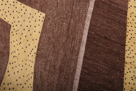 Gabbeh Brown Hand Knotted 47 X 67 Area Rug 100-21628 Image 13