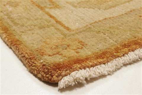 Oushak Brown Hand Knotted 80 X 99 Area Rug 250-21630 Image 18