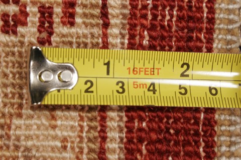 Pishavar Red Hand Knotted 711 X 911  Area Rug 250-21634 Image 13