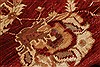 Pishavar Red Hand Knotted 711 X 911  Area Rug 250-21634 Thumb 5
