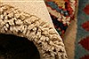 Gabbeh Green Square Hand Knotted 59 X 511  Area Rug 253-21637 Thumb 1