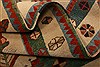 Gabbeh Green Square Hand Knotted 59 X 511  Area Rug 253-21637 Thumb 7