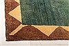 Gabbeh Green Square Hand Knotted 68 X 72  Area Rug 100-21641 Thumb 19