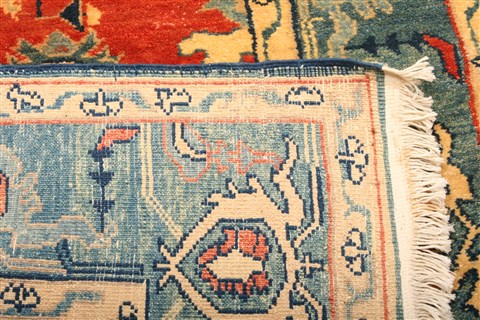 Oushak Red Hand Knotted 46 X 65  Area Rug 253-21644 Image 20