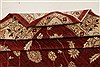 Pishavar Red Square Hand Knotted 89 X 97 Area Rug 250-21646 Thumb 10