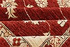 Pishavar Red Square Hand Knotted 89 X 97  Area Rug 250-21646 Thumb 11