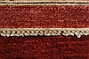 Pishavar Red Square Hand Knotted 89 X 97  Area Rug 250-21646 Thumb 14