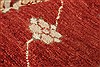 Pishavar Red Square Hand Knotted 89 X 97 Area Rug 250-21646 Thumb 1