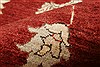 Pishavar Red Square Hand Knotted 89 X 97 Area Rug 250-21646 Thumb 2